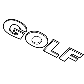 Volkswagen e-Golf Emblem - 5G0-853-687-2ZZ