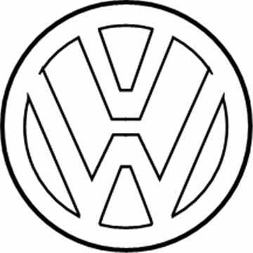 Volkswagen e-Golf Emblem - 5GE-853-617-AFM