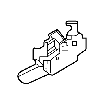 Volkswagen Tailgate Lock - 11A-827-505