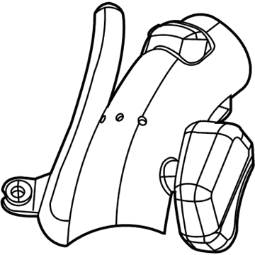 Volkswagen Routan Air Duct - 7B0-129-609