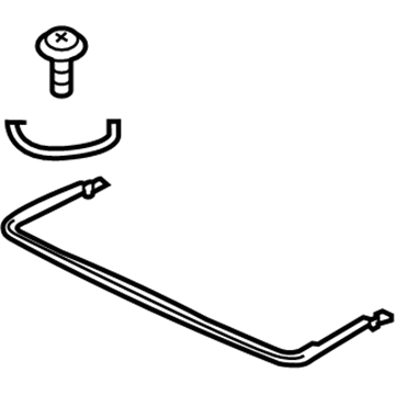 Volkswagen e-Golf Air Deflector - 1S0-877-651-C