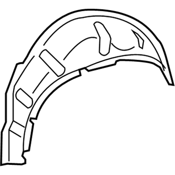 Volkswagen Tiguan Wheelhouse - 5N0-809-411