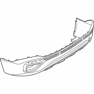 Volkswagen Bumper Cover - 2GJ-807-521-9B9