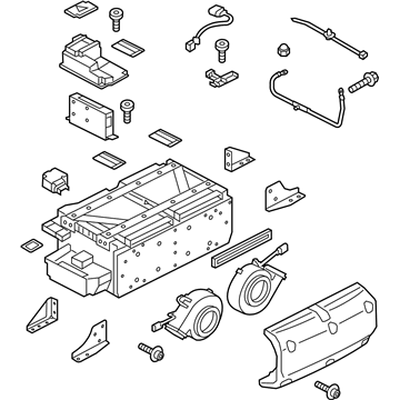 Volkswagen Touareg Car Battery - 7P0-915-590-L
