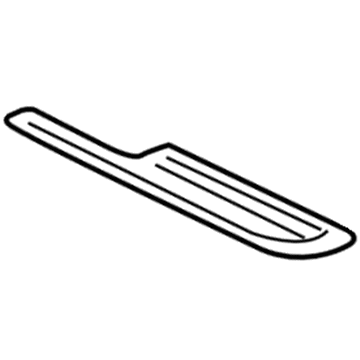 Volkswagen Golf Alltrack Grille - 5GM-853-666-E-9B9