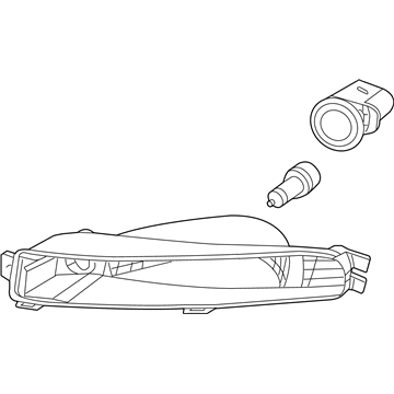 Volkswagen Beetle Side Marker Light - 5C5-953-041-C