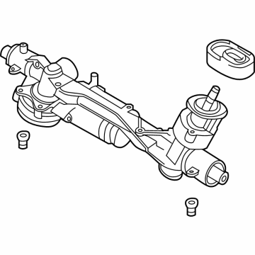 Volkswagen Rack And Pinion - 5QN-423-055-M