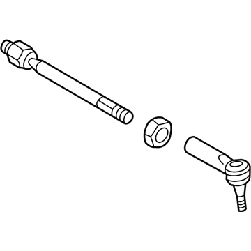 Volkswagen Touareg Tie Rod - 7L0-422-804-D