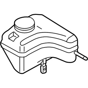 Volkswagen Brake Master Cylinder Reservoir - 1K1-611-301-E