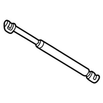 Volkswagen EuroVan Liftgate Lift Support - 7D0-829-331-F