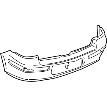 Volkswagen Jetta Bumper Cover - 1J9-807-417-GRU