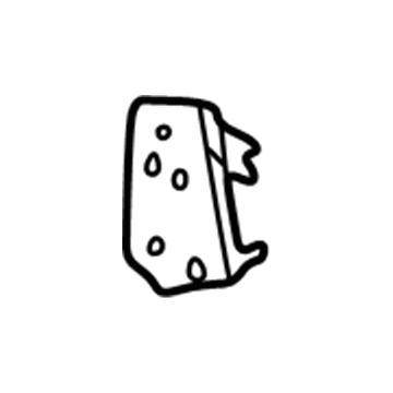 Volkswagen 701-121-183-A Fan Shroud Adjuster 701-121-183-A Volkswagen Fan Shroud Adjuster Illustration 1 of 1