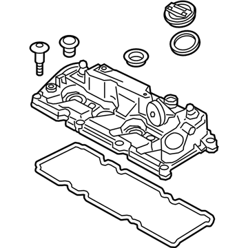 Volkswagen Golf Engine Cover - 03L-103-469-T
