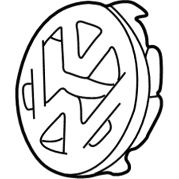 Volkswagen Emblem - 3A0-853-600-EPG
