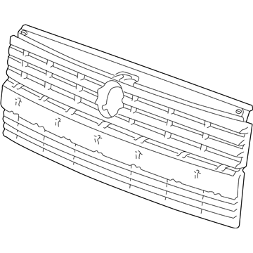 Volkswagen EuroVan Grille - 701-853-653-E-01C