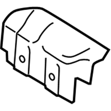 Volkswagen Radius Heat Shield - 5N0-423-982