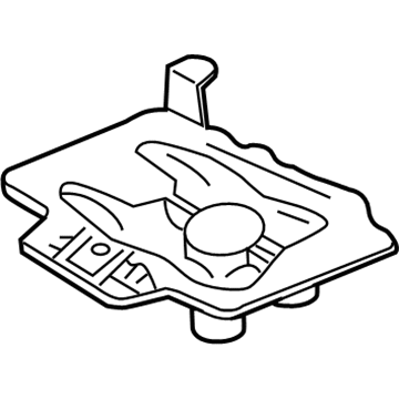 Volkswagen Battery Tray - 1C0-804-373-K