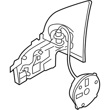 Volkswagen Mirror Actuator - 3D0-959-578-C