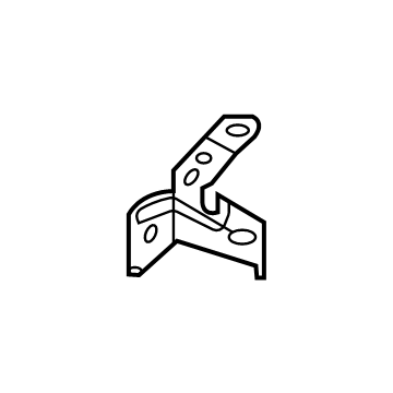 Volkswagen 1EA-611-842-F Brake Hose Lower Bracket Volkswagen 1EA-611-842-F Brake Hose Lower Bracket