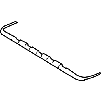Volkswagen Jetta Air Deflector - 5C6-877-651-E-9B9