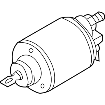 Volkswagen Starter Solenoid - 02E-911-287-D