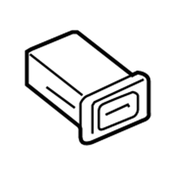 Volkswagen Hazard Warning Switch - 1C0-953-235-D-B41