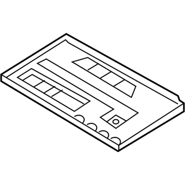 Volkswagen Battery Tray - 3C0-804-869-C