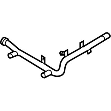 Volkswagen Jetta Coolant Reservoir Hose - 03G-121-065-AA