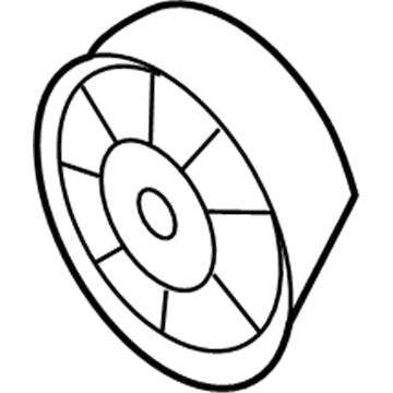 Volkswagen Timing Belt Idler Pulley - 077-109-244-F