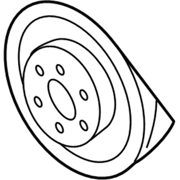 Volkswagen Phaeton Timing Belt Idler Pulley - 059-109-244-B