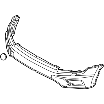 Volkswagen Tiguan Bumper Cover - 5NN-807-217-GRU