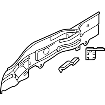 Volkswagen Taos Frame Rail - 5QM-804-106
