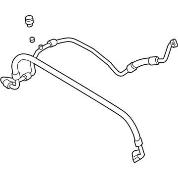 Volkswagen 1K0-820-743-FG A/C Hose Volkswagen 1K0-820-743-FG A/C Hose