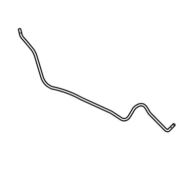 Volkswagen Golf Fuel Hose - 1K0-201-993-M