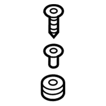 Volkswagen 5N0-198-093 Hardware Kit Volkswagen 5N0-198-093 Hardware Kit