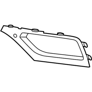 Volkswagen 3CN-853-665-C-9B9 Outer Grille Volkswagen 3CN-853-665-C-9B9 Outer Grille