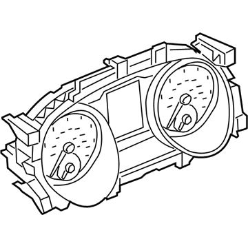 Volkswagen Tachometer - 3CN-920-850-A