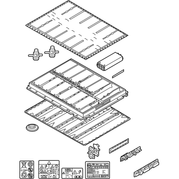 Volkswagen Car Battery - 1EB-915-914-DJ