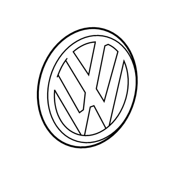 Volkswagen ID. Buzz Emblem - 1T3-853-630-B-AWA