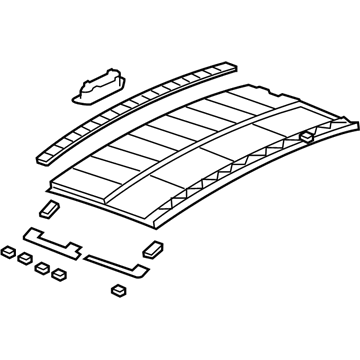 Volkswagen Eos Grille - 1Q0-871-943-E-88U