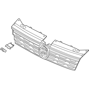 Volkswagen Tiguan Grille - 5NA-853-651-K-ZLL
