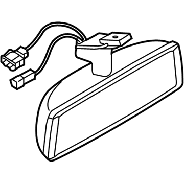 Volkswagen Phaeton Car Mirror - 3D1-857-511-BE-92Y