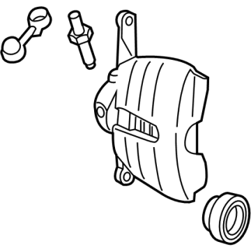 Volkswagen Golf R Brake Caliper Repair Kit - 5WA-615-123-C