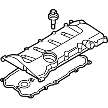 Volkswagen Engine Cover - 06F-103-469-K