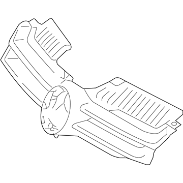 Volkswagen Rabbit Grille - 1K0-853-651-A-GRU