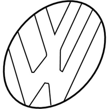Volkswagen CC Emblem - 3AE-853-617-FXC