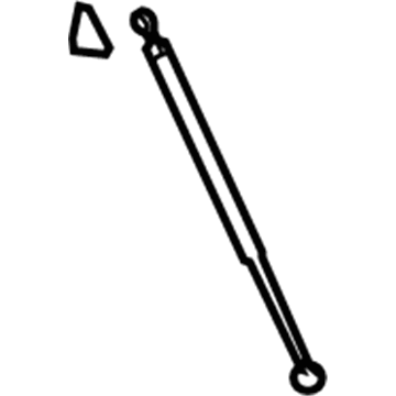 Volkswagen Phaeton Liftgate Lift Support - 3D5-827-550-B