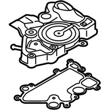 Volkswagen 06K-103-495-BL Oil/Air Separator 06K-103-495-BL Volkswagen Oil/Air Separator Illustration 1 of 1