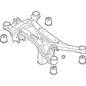 Volkswagen Golf Rear Crossmember - 5Q0-505-235-M
