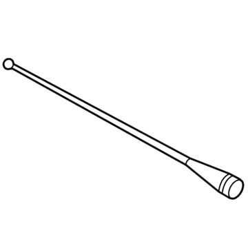 Volkswagen Antenna Mast - 7B0-035-507